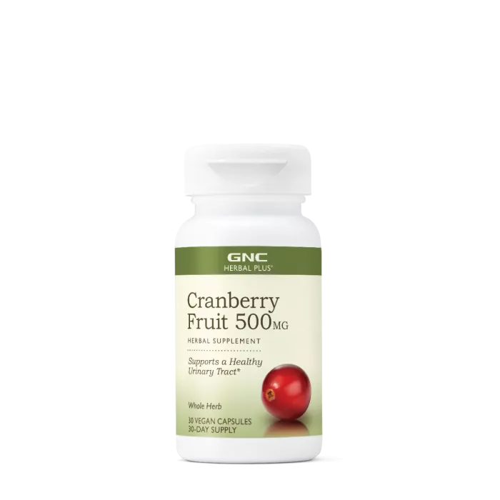 Gnc Herbal Plus Cranberry Fruit 500 Mg, 30 Cps Gnc Herbal Plus Cranberry Fruit 500 Mg, 30 Cps