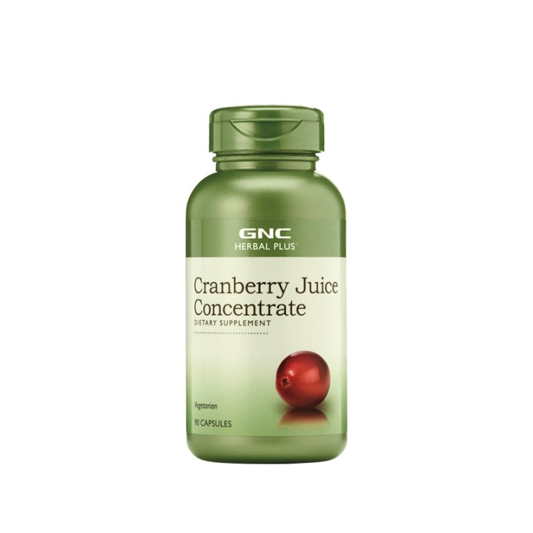 Herbal Plus, concentrat din suc de merisor (90 Cps), GNC Live Well