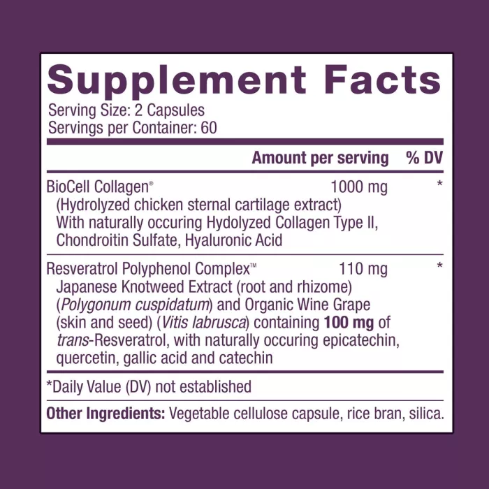 Resvitale Collagen Enhance, Colagen, 120 Cps Resvitale Collagen Enhance, Colagen, 120 Cps
