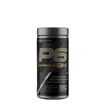 Cellucor P6 Ultimate Gh Testosterone Booster, Formula Complexa Pentru Cresterea Nivelului De Testosteron, 180 Cps