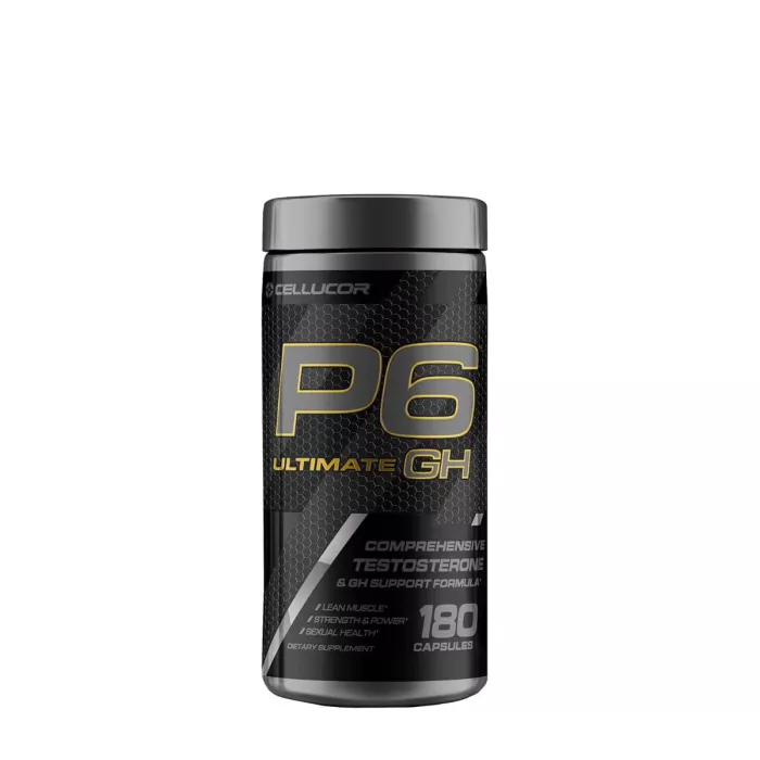 Cellucor P6 Ultimate Gh Testosterone Booster, Formula Complexa Pentru Cresterea Nivelului De Testosteron, 180 Cps