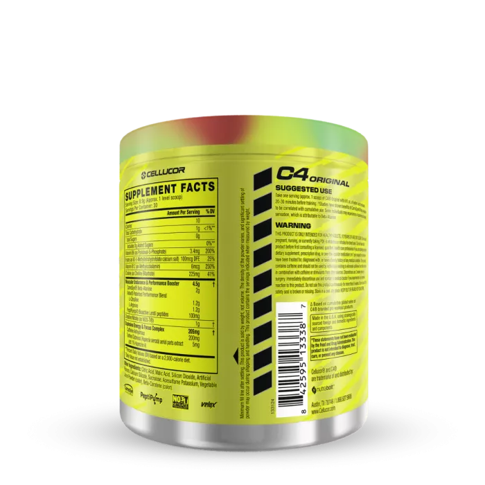 Cellucor C4 Original, Pre-workout Cu Aroma De Pepene, 267 G Cellucor C4 Original, Pre-workout Cu Aroma De Pepene, 267 G