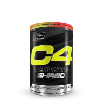 Cellucor C4 Ultimate Shred Pre-workout, Formula Avansata Pentru Definire Cu Aroma De Limonada Cu Cirese, 402 G