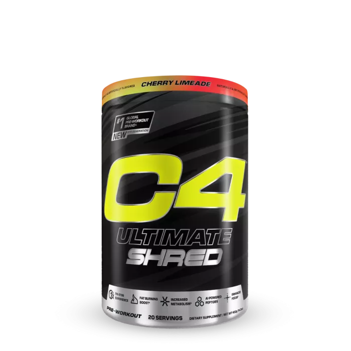 Cellucor C4 Ultimate Shred Pre-workout, Formula Avansata Pentru Definire Cu Aroma De Limonada Cu Cirese, 402 G Cellucor C4 Ultimate Shred Pre-workout, Formula Avansata Pentru Definire Cu Aroma De Limonada Cu Cirese, 402 G