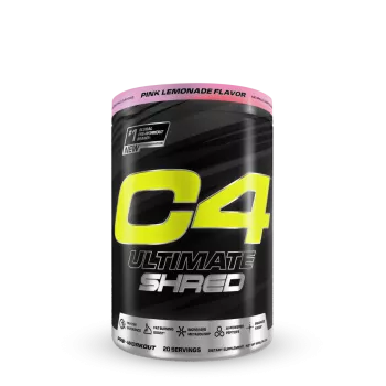 Cellucor C4 Ultimate Shred Pre-workout, Formula Avansata Pentru Definire Cu Aroma De Limonada Roz, 406 G