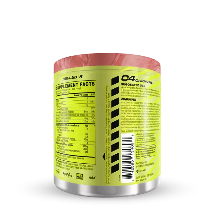 Cellucor C4 Original Pre-workout Cherry Popsicle, Formula Pre-antrenament Cu Aroma De Cirese, 249 G Cellucor C4 Original Pre-workout Cherry Popsicle, Formula Pre-antrenament Cu Aroma De Cirese, 249 G