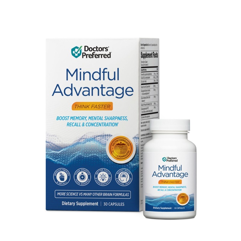 Doctors' Preferred Mindful Advantage, Supliment Pentru Sanatatea Cognitiva, 30 Cps