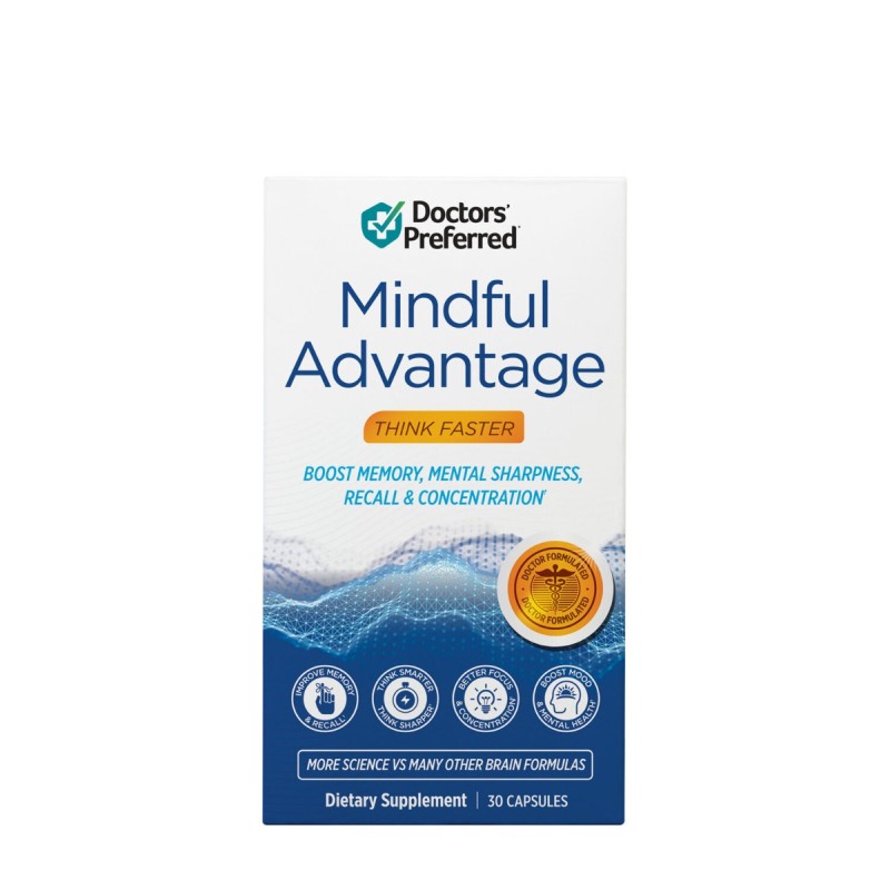 Doctors' Preferred Mindful Advantage, Supliment Pentru Sanatatea Cognitiva, 30 Cps