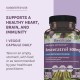 Resvitale Resveratrol 500 Mg Cu Quercetina, Formula Avansata Triactiv Pentru Activarea Genei Longevitatii Cu Trans-resveratrol, 30 Cps