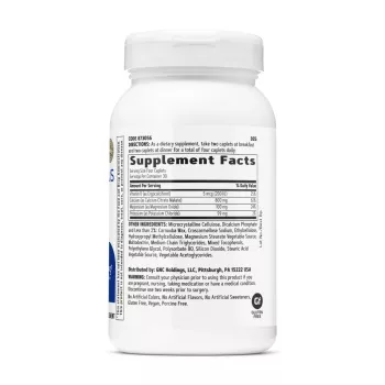 Gnc Calcimate Plus Calciu 800 Mg Cu Magneziu Si Vitamina D-3, 120 Tb