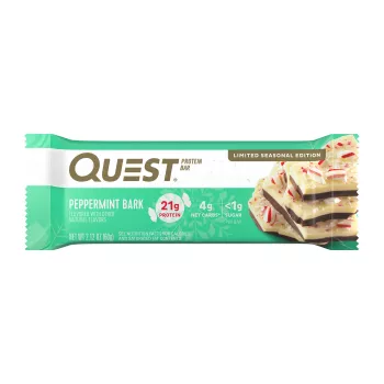 Quest Protein Bar, Baton Proteic Cu Aroma De Peppermint Bark, 60 G