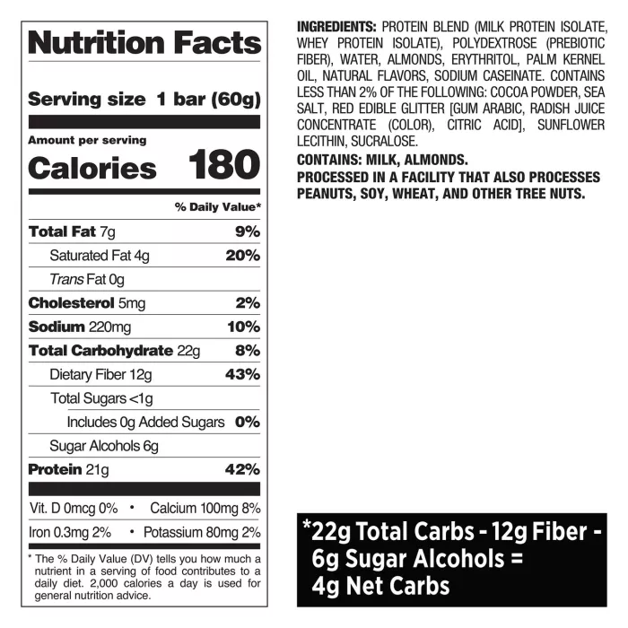 Quest Protein Bar, Baton Proteic Cu Aroma De Peppermint Bark, 60 G