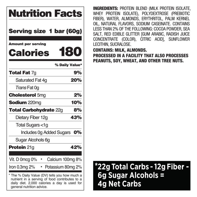 Quest Protein Bar, Baton Proteic Cu Aroma De Peppermint Bark, 60 G