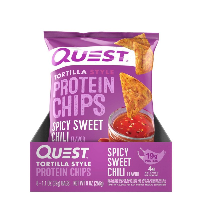 Quest Nutrition Chipsuri Proteice Cu Aroma De Spicy Sweet Chilli, 32 G