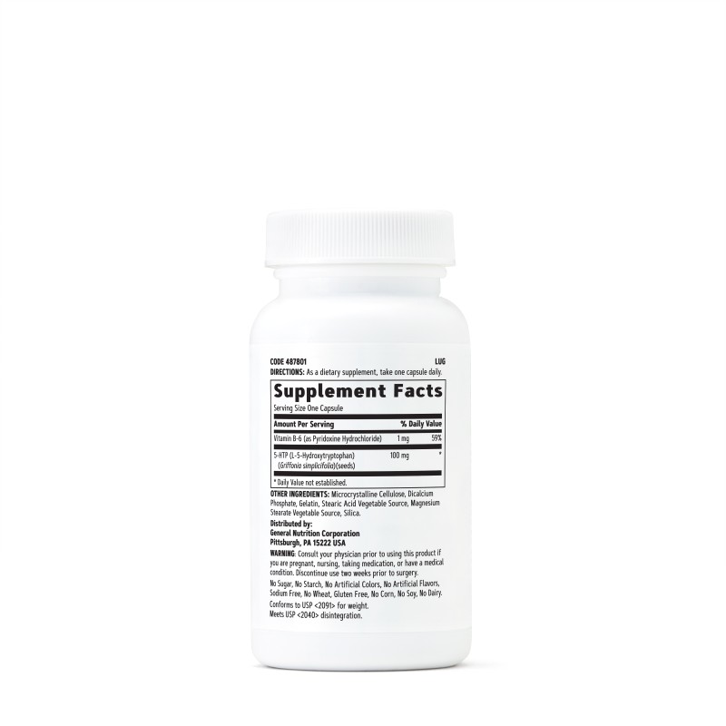 5-htp 100 Mg (30 Capsule), GNC