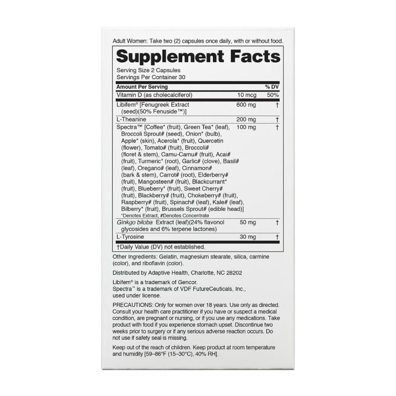 Nugenix Libido: Women's Sexual Vitality Booster, Formula Pentru Sustinerea Vitalitatii Sexuale Feminine, 60 Tb