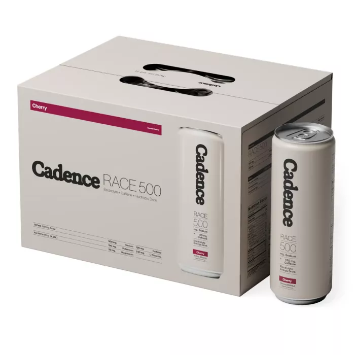 Cadence Race Energy Hydration Drink, Bautura Hidratanta Cu Cafeina, Cu Aroma De Cirese, 355 Ml