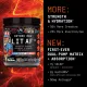 Gnc Beyond Raw Lit Af V2, Formula Avansata De Pre-workout, Cu Aroma De Patriot Pop, 432 G
