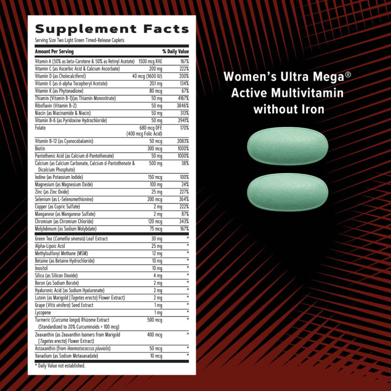 Gnc Amp Women’s Ripped Vitapak Program Non-stimulant, 30 Pachetele