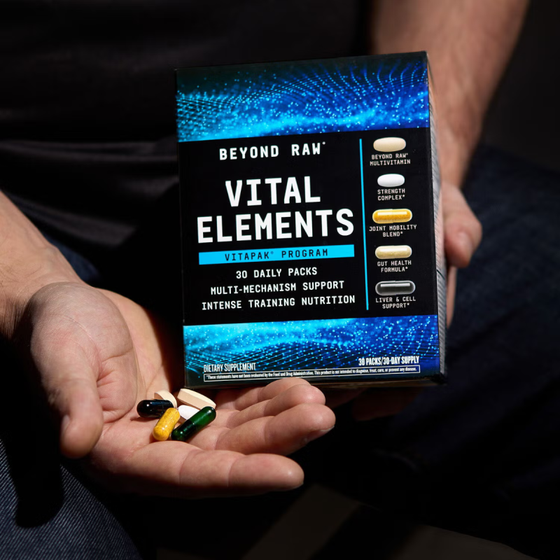 Gnc Beyond Raw Vital Elements Vitapak, Program Cu Elemente Vitale Pentru Performanta Si Anduranta Maximizate, 30 Pliculete