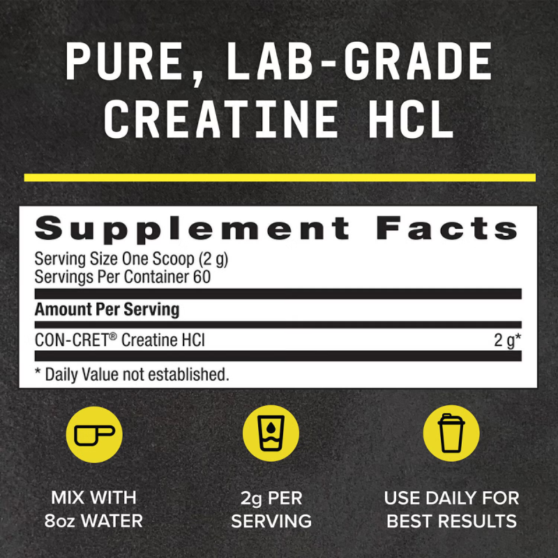 Beyond raw chemistry labs creatina hidroclorida (120 g), GNC Live Well