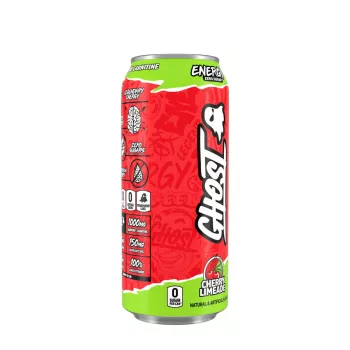 Ghost Energy Drink With Cherry Limeade Flavor, Bautura Energizanta Cu Aroma De Limonada De Cirese, 473 Ml