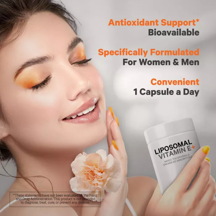 Codeage Liposomal Vitamin E, Vitamina E Liposomala, 90 Cps Codeage Liposomal Vitamin E, Vitamina E Liposomala, 90 Cps