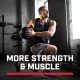 Gnc Pro Performance Creatine Monohydrate, Creatina Monohidrata, Formula Imbunatatita Cu Hmb, Pentru Sustinerea Musculaturii Si A Functiei Cognitive, Fara Aroma, 252 G