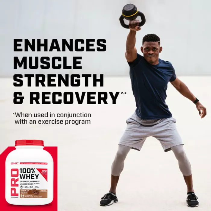 Gnc Pro Performance 100% Whey, Proteina Din Zer Cu Aroma De Biscuiti Si Frisca, Testata Antidoping, 2201 G Gnc Pro Performance 100% Whey, Proteina Din Zer Cu Aroma De Biscuiti Si Frisca, Testata Antidoping, 2201 G