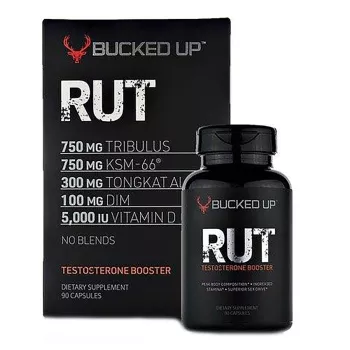 Bucked Up Rut Testosterone Booster, Formula Avansata Pentru Testosteron, 90 Cps