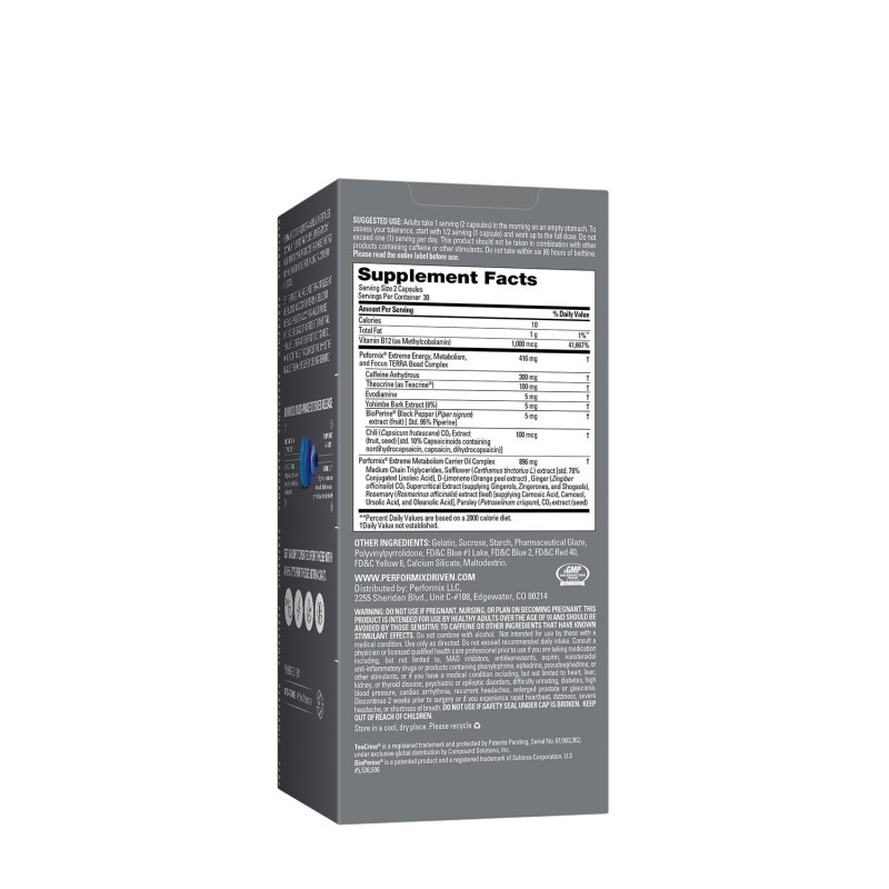 Performix Sst V2x, Termogenic, 60 Cps