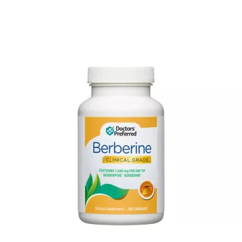Doctors’ Prefered Berberine Clinical Grade, Berberina 500 Mg, 90 Cps