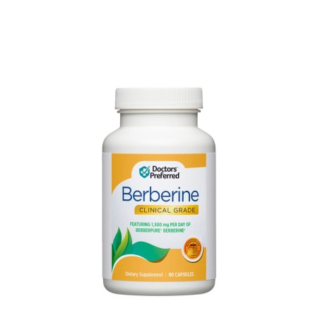 Doctors’ Prefered Berberine Clinical Grade, Berberina 500 Mg, 90 Cps