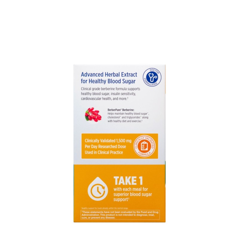 Doctors’ Prefered Berberine Clinical Grade, Berberina 500 Mg, 90 Cps