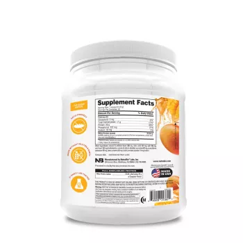 Nutrabioclear Whey Protein Isolate Mango, Izolat Proteic Din Zer Clar Cu Aroma De Mango, 489 G
