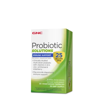 Gnc Probiotic Solutions Immune Support - 25 Billion Cfus, Probiotic Lab4 Studiat Clinic, 25 Miliarde Ufc Culturi Vii Pentru Imunitate, 30 Cps
