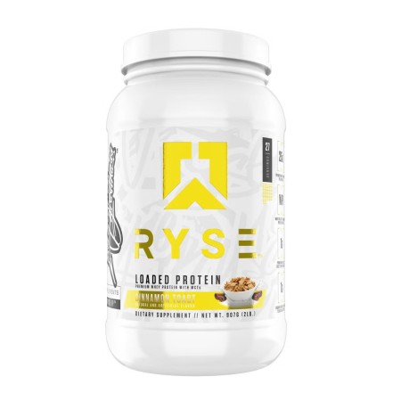 Ryse Loaded Protein - Cinnamon Toast Flavor, Proteina Din Zer Cu Aroma De Scortisoara, 907 G