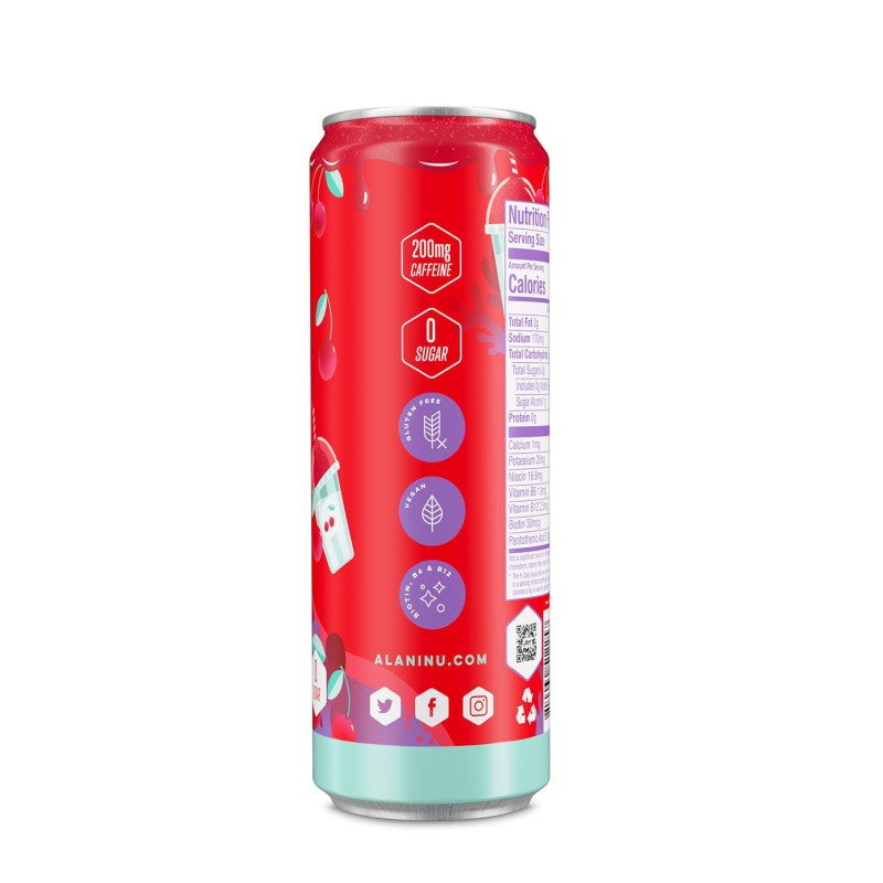Alani Nu Energy, Energizant Cu Aroma De Cirese, 355 Ml