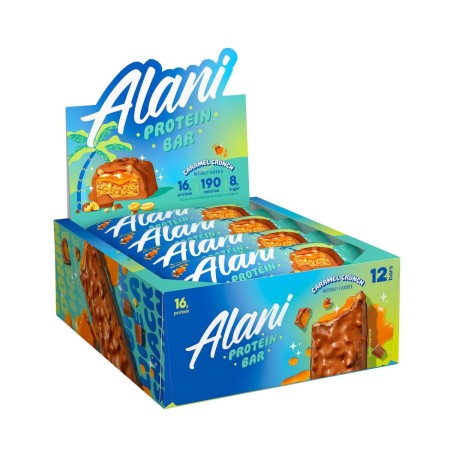 Alani Nu Fit Snacks, Baton Proteic Cu Aroma De Caramel Crocant, 48 G