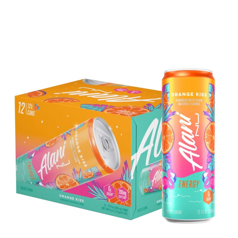 Alani Nu Energy, Energizant Cu Aroma De Orange Kiss, 355 Ml