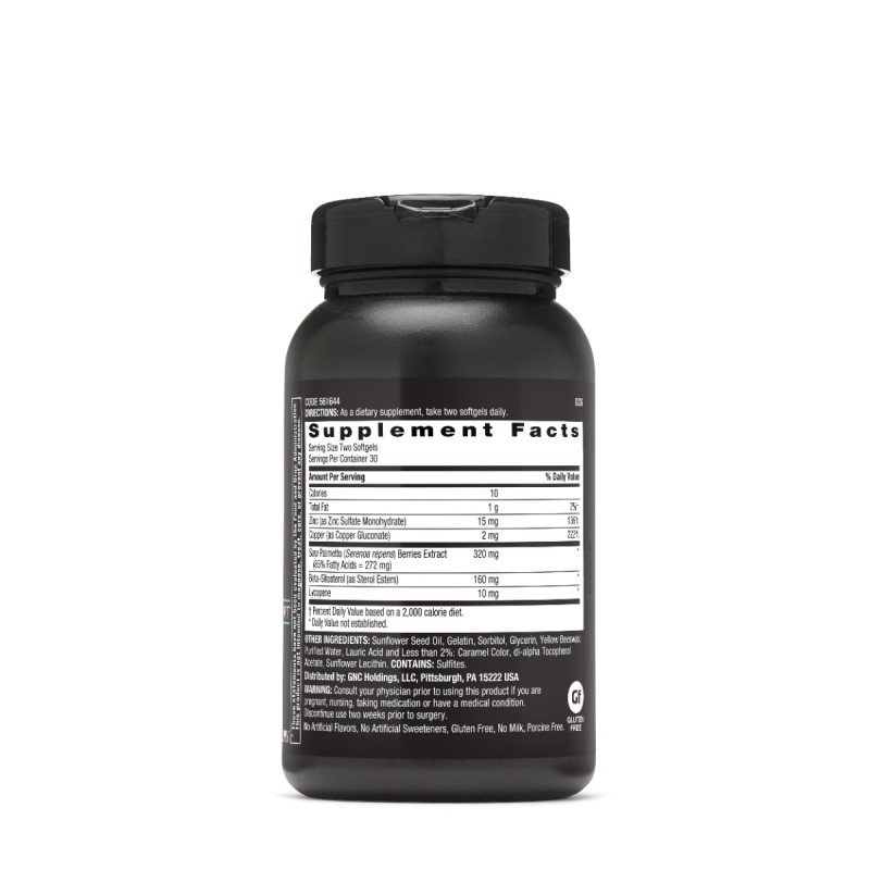 Gnc Mega Men, Prostate Formula, Suport Complet Pentru Sanatatea Prostatei, 60 Cps