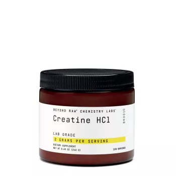 Gnc Beyond Raw Chemistry Labs Creatine Hcl, Creatina Hcl, Fara Aroma, 240 G