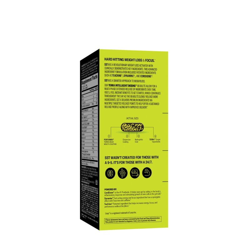 Performix Sst X, Termogenic Arzator De Grasimi Sst X, Capsule Cu Aroma De Scortisoara, 60 Cps