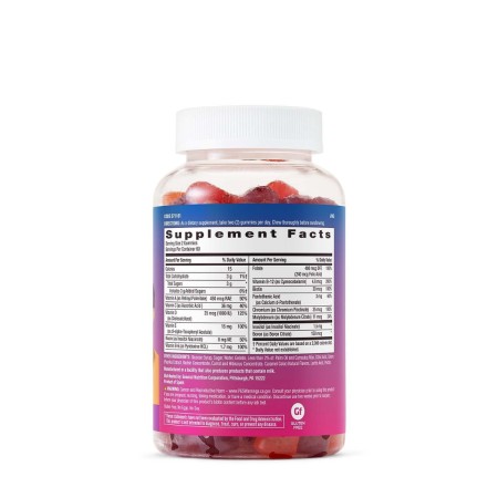Milestones Teen, Multivitamine Jeleuri pentru adolescenti 12-17 ani (120 jeleuri), GNC Live Well