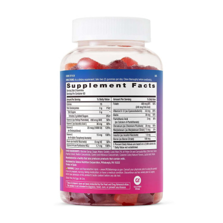 Milestones Teen, Multivitamine Jeleuri pentru adolescenti 12-17 ani (120 jeleuri), GNC Live Well