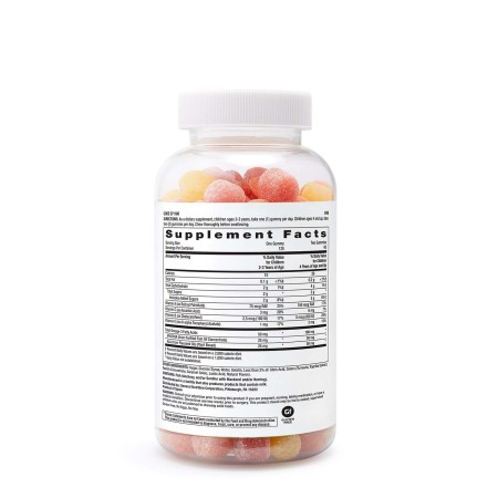 Milestones kids acizi grasi omega-3 pentru copii 2-12 ani cu aroma naturala de zmeura si lamaie (120 jeleuri), GNC Live Well