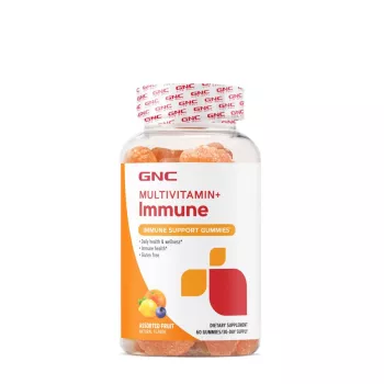 Gnc Multivitamin + Immune, Multivitamine Pentru Sustinerea Imunitatii Adultilor Si Copiilor, 60 Jeleuri Gnc Multivitamin + Immune, Multivitamine Pentru Sustinerea Imunitatii Adultilor Si Copiilor, 60 Jeleuri