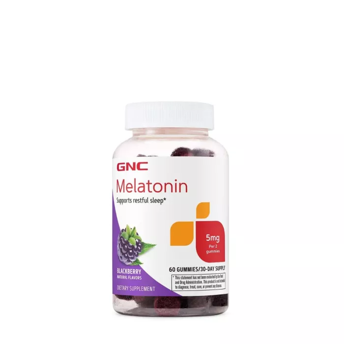 Gnc Melatonin 5 Mg Gummies, Melatonina 5 Mg Jeleuri Cu Aroma Naturala De Mure, 60 Jeleuri Gnc Melatonin 5 Mg Gummies, Melatonina 5 Mg Jeleuri Cu Aroma Naturala De Mure, 60 Jeleuri