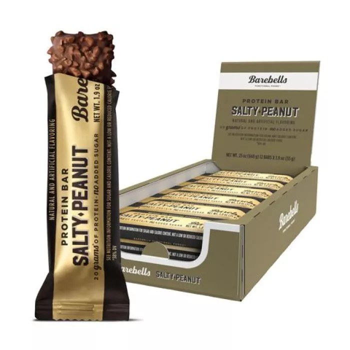 Barebells Bars Baton Proteic Cu Aroma De Arahide Sarate, 55g