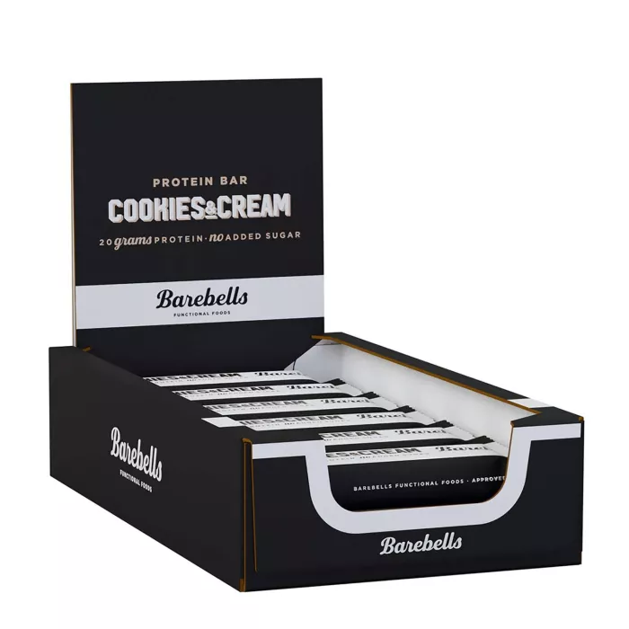 Barebells Bars Baton Proteic Cu Aroma De Biscuiti Si Frisca, 55g